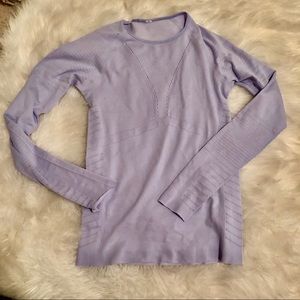 Lululemon laser cut technical long sleeve